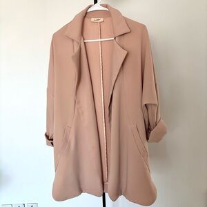 **SOLD!!** light pink blazer